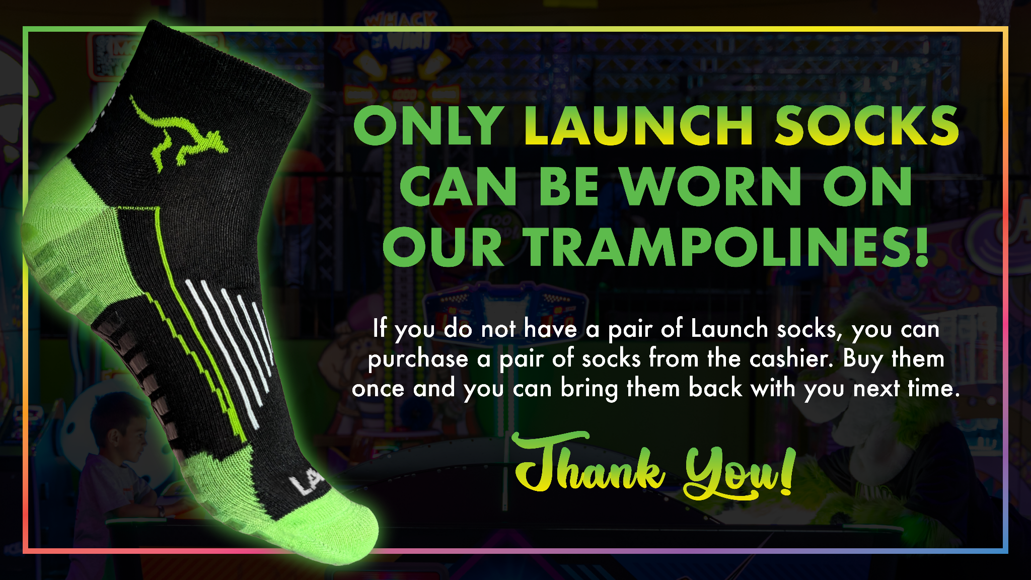 Launch Sock Policy