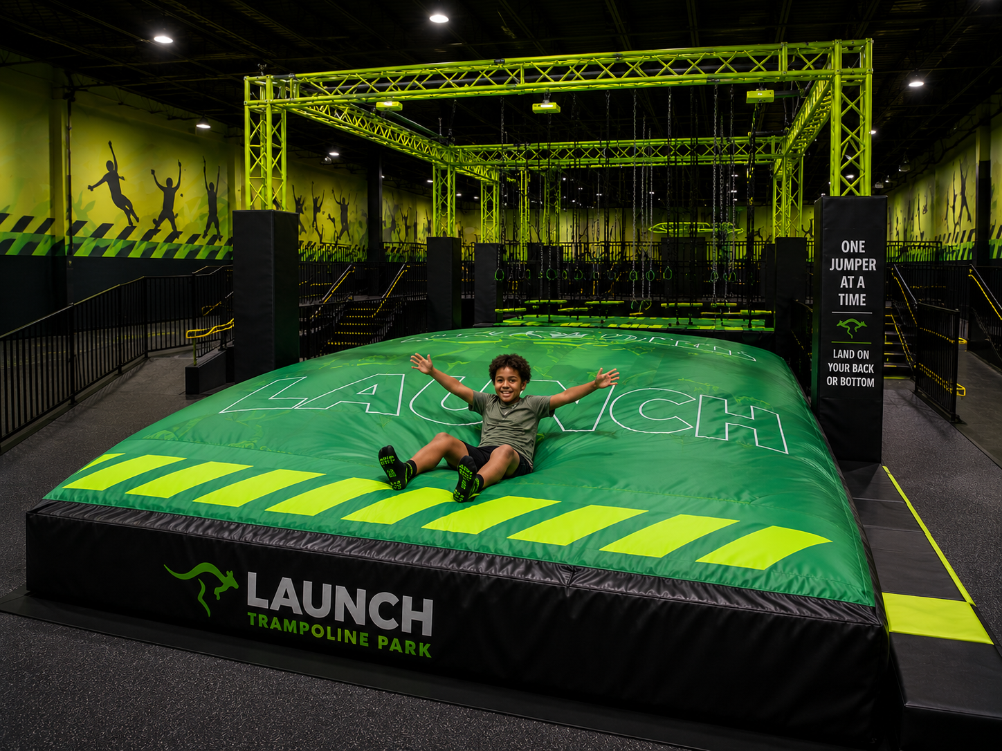 Airbag attraction background